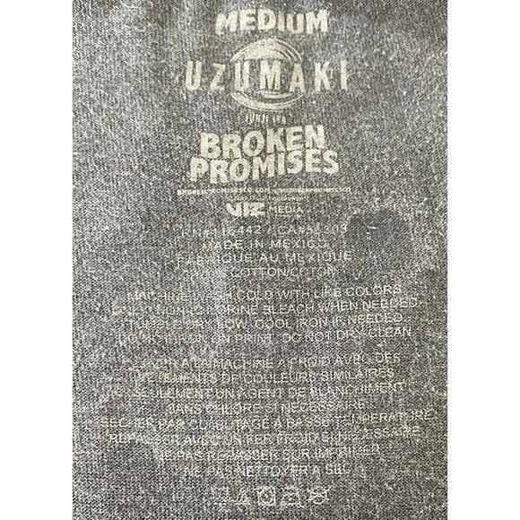 Broken Promises x Uzumaki Junji Ito Tie Dye Graphic T-Shirt Medium - Picture 3 of 9